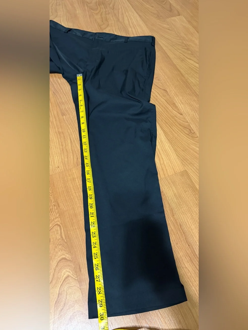 Nike Golf Dri-FIT Black Flat Front Stretch Pants Regular Fit 36x30